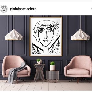 Original Art Print 🌙💫⭐️ 8x10 inches Un-Framed.